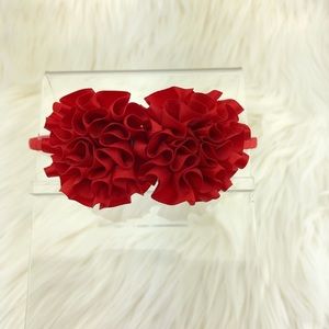 Accessories - Flower Headband with two ribbon clips handmade Accessories - Flower Headband with two ribbon clips handmade